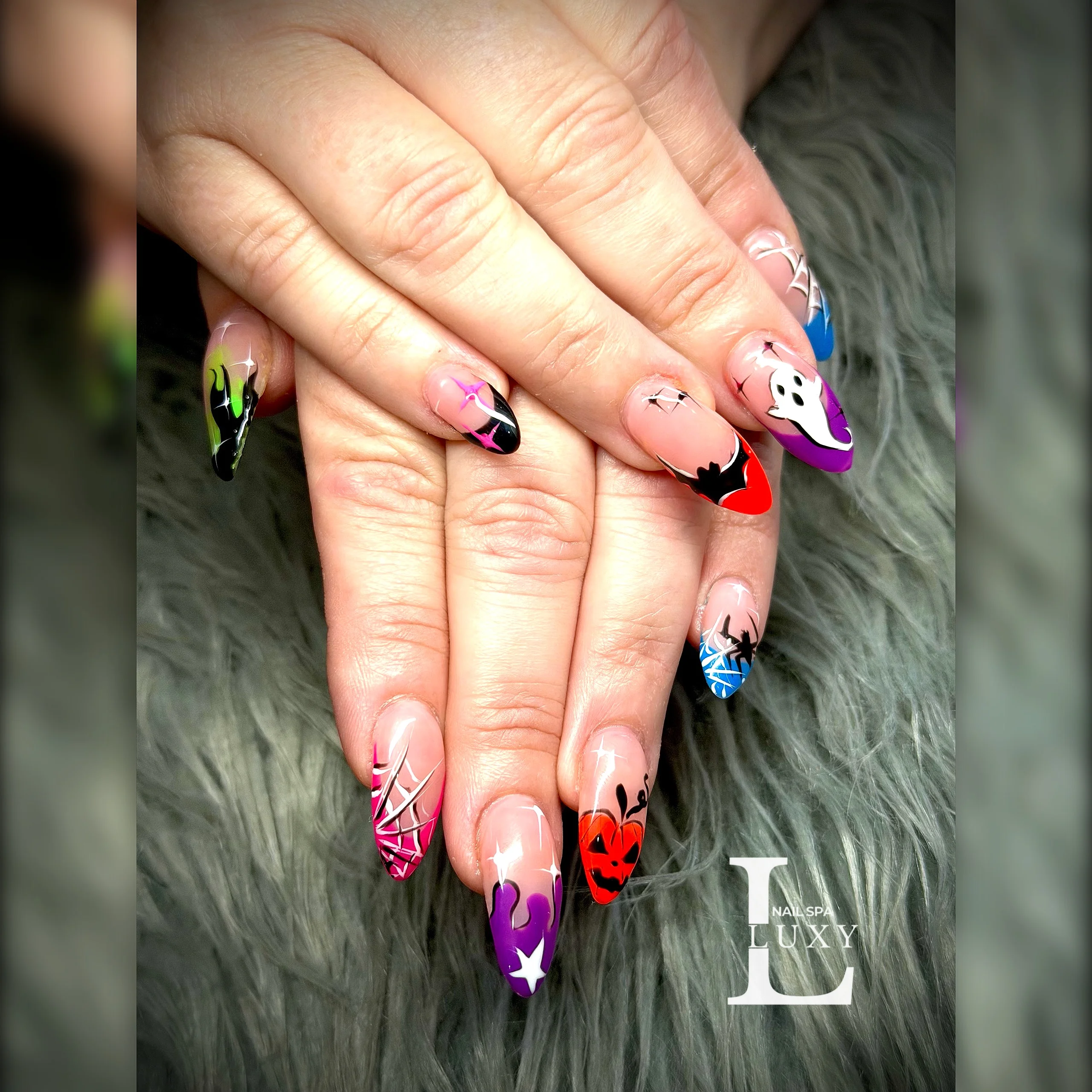 Halloween Nail Art Oct 20 2026